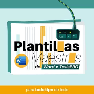 Imagen de portada para Ebook Plantilla Maestra TesisPRO de Word