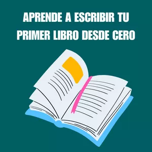 Imagen de portada para Ebook Aprende a escribir tu primer librro