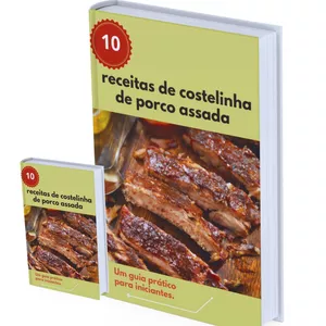 Imagem de capa para o Ebook Receita de costelinha de porco assada 