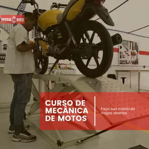 Imagem de capa para o Curso online Mecânica Express [Curso Mecânica de motos on-line]