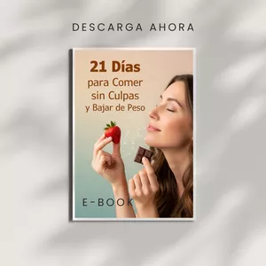 Imagen de portada para Ebook Comer sin Culpa: El Reto de 21 Días que Transforma tu Vida