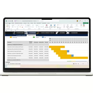 Imagen de portada para Curso online Plantilla Gestión de Proyecto en Excel