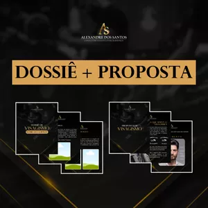 Imagem de capa para o Ebook DOSSIÊ + PROPOSTA DE VISAGISMO
