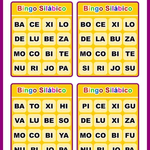 Imagem de capa para o Ebook Bingo Silábico 