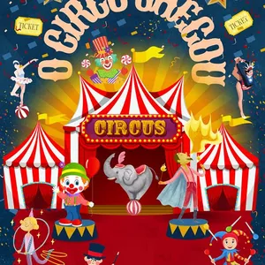 Imagem de capa para o Ebook Cartaz dia do circo 77 x 137cm