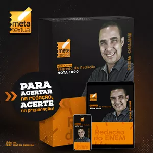 Imagem de capa para o Curso online Curso - Segredos da Redação Nota 1000