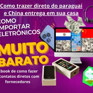 Imagem de capa para o Ebook E-Book de fornecedores do Paraguai