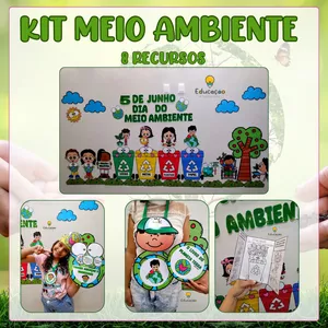 Imagem de capa para o Ebook KIT ESPECIAL DIA DO MEIO AMBIENTE
