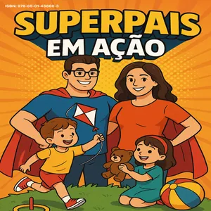 Imagem de capa para o Ebook Superpais em Ação: Como criar uma rotina saudável para seus filhos sem ser chato(a)?