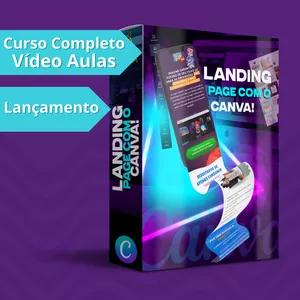 Imagem do curso Landing Page com Canva