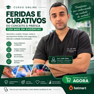 CURSO AVANÇADO EM FERIDAS E CURATIVOS