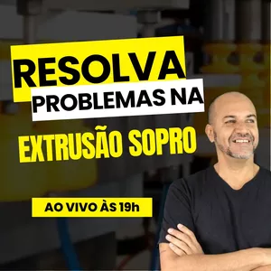 Imagem de capa para o Evento online Extrusão Sopro na Prática