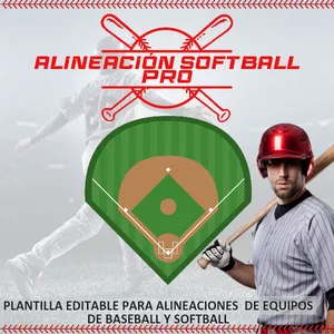 Imagen de portada para Curso online PLANTILLA EDITABLE PARA LINE-UP (BASEBALL/SOFTBALL)