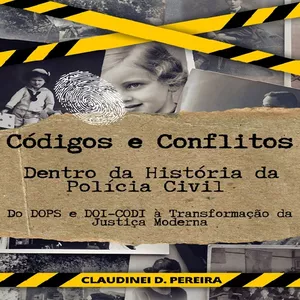 Imagem de capa para o Ebook Códigos e Conflitos: Nos Bastidores da Polícia Civil Do DOPS e DOI-CODI à Transformação da Justiça Moderna
