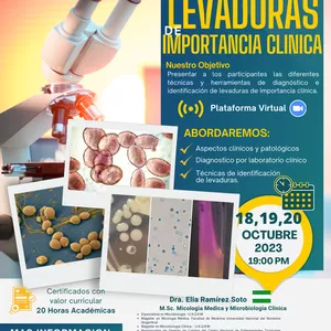 Imagen de portada para Curso online IDENTIFICACION DE LEVADURAS DE IMPORTANCIA CLINICA