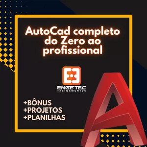 Imagem de AutoCad completo do Zero ao profissional criado por Engetec Treinamentos na hotmart