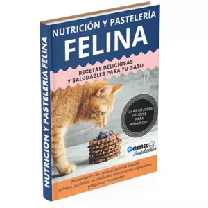 Imagen de portada para Ebook Nutrición y Pasteleria Felina + Certificado