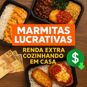 Imagem do curso Transforme sua cozinha em um negócio lucrativo de marmitas