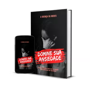 Imagem de capa para o Ebook DOMINE SUA ANSIEDADE ✅