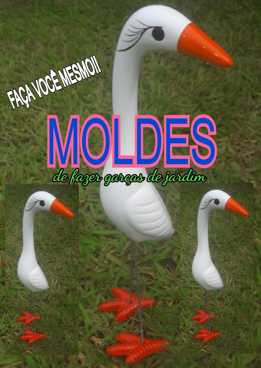 Imagem do curso APRENDA A FAZER  MOLDE DE LINDAS GARCAS
