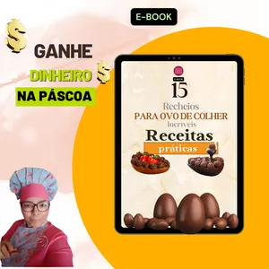 Imagem de capa para o Ebook Recheios Para Ovo de Colher 