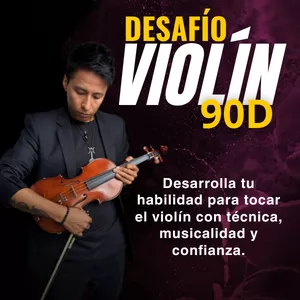 Imagen de portada para Curso online Desafío Violín 90D
