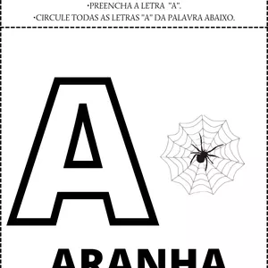 Imagem de capa para o Ebook ATIVIDADE VOGAIS PREENCHER E CIRCULAR A PALAVRA + atividade extra