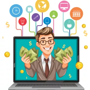 Imagem de capa para o Ebook GUIA PRATICO DE COMO GANHAR DINHEIRO COM A INTERNET