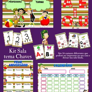 Imagem de capa para o Ebook Kit Sala de Aula turma do Chaves