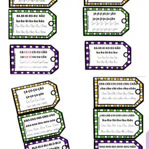 Imagem de capa para o Ebook  CHAVEIRO DAS SÍLABAS SIMPLES E COMPLEXAS