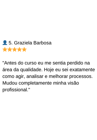 FORMAÇÃO ANALISTA DA QUALIDADE  — imagem 6