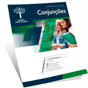 Imagem de capa para o Ebook Apostila Digital de Exercícios de Conjunções