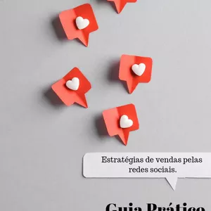 Imagem de capa para o Ebook Guia Prático - Estratégias de vendas pelas redes sociais 