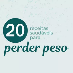 Imagem de capa para o Ebook 20 Receitas saudáveis para emagrecer 