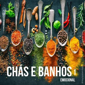 Imagem de capa para o Ebook Chá e banhos - Emocional 1
