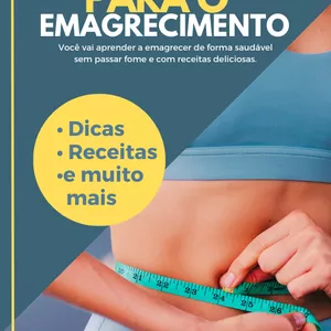 Imagem de capa para o Ebook RECEITAS DE EMAGRECIMENTO