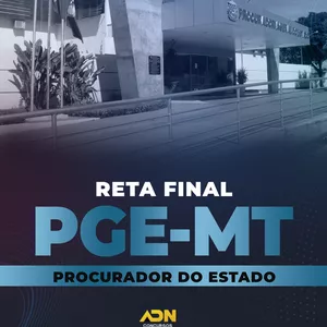 Imagem de capa para o Curso online Reta Final PGE/MT - Procurador do Estado