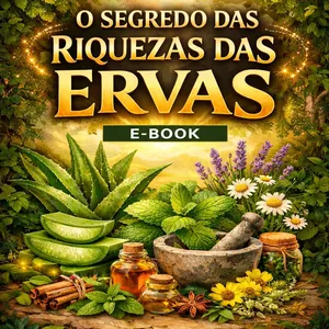 Imagem de capa para o Ebook E-BOOK O SEGREDO DAS RIQUEZAS DAS ERVAS 30% DE DESCONTO