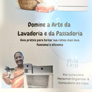 Imagem de capa para o Ebook Domine a Arte da Lavadoria e da Passadoria
