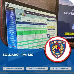 Imagem do curso Planilha do Aprovado - PM-MG - Soldado
