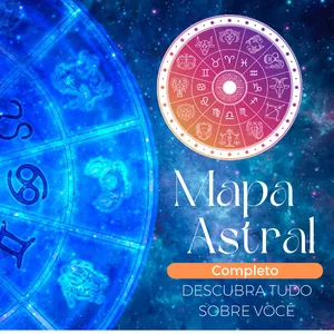 Mapa Astral Completo, Mapa Astrológico, Mapa Da Vida 