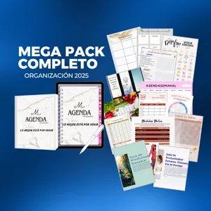 Imagen de portada para Ebook MEGA PACK COMPLETO -ORGANIZACIÓN 2025