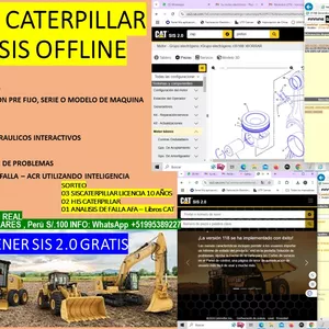 Imagen de portada para Evento online Curso Online SIS CATERPILLAR