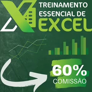 Imagem de capa para o Curso online Treinamento Essencial de Excel - (2020-2021)