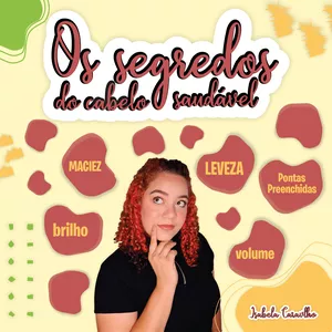 Imagem de capa para o Ebook Os segredos do cabelo saudável