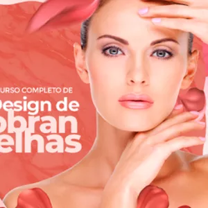 Imagem de capa para o Curso online Design de Sobrancelhas