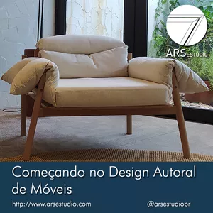 Imagem de capa para o Curso online Começando no Design Autoral de Móveis
