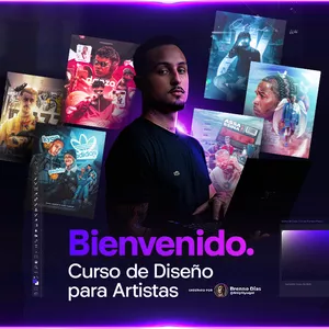 Imagem de capa para o Curso online Curso Completo de Diseño Gráfico - Artistas