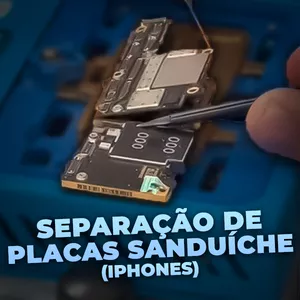 Imagem de capa para o Curso online Separação de Placas Sanduíche (iPhones)