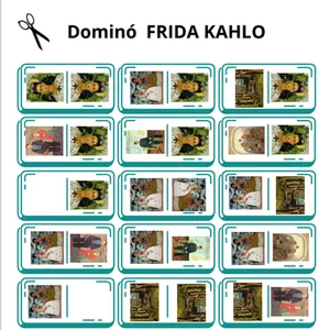 Imagem de capa para o Ebook DOMINÓ FRIDA KAHLO